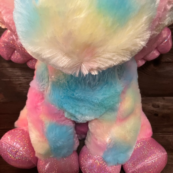 LiL Peepers Pink Yellow Blue Big Eyes Stuff Animal Toy - Picture 6 of 6